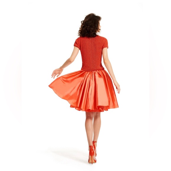 Emily Shalant taffeta party short skirt size 6 - Picture 2 of 11